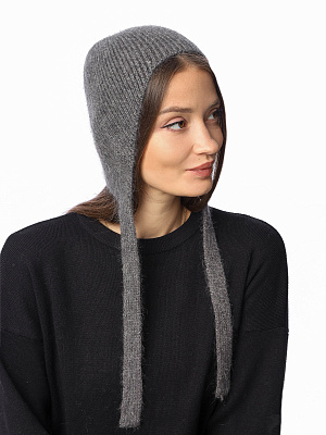 DLIF40-45 Fabretti Шапка женская 30% ангора, 25% вискоза, 40% полиэстер, 5% метанить