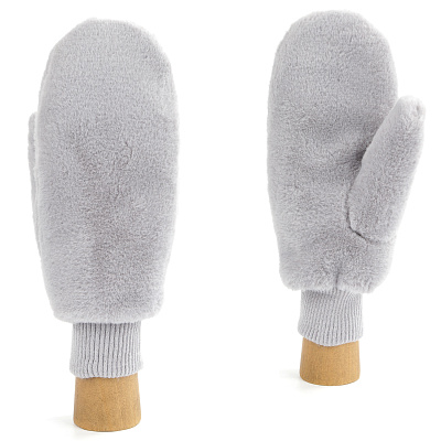 JDF32-9 FABRETTI Рукавицы жен. искусственный мех 100% полиэстер