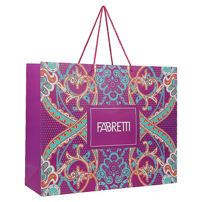 Пакет подарочный V2001 50x40x15 FABRETTI