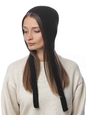 DLIF40-2 Fabretti Шапка женская 30% ангора, 25% вискоза, 40% полиэстер, 5% метанить