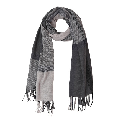 VFI10-3 Шарф жен. 100% полиэстер 70x180 FABRETTI