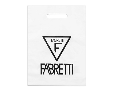 Пакет 25*35+3/50 мкм, ПСД ВУР белый FABRETTI