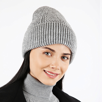 ST2151-3 Шапка жен. 50%шерсть/50%акрил разм.57 FABRETTI