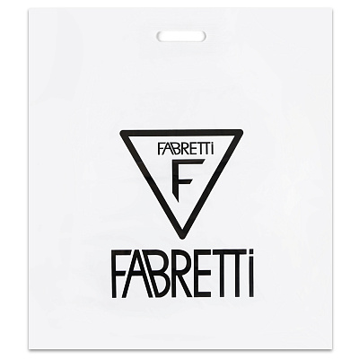 Пакет 55*60+3/50 мкм, ПСД ВУР белый FABRETTI