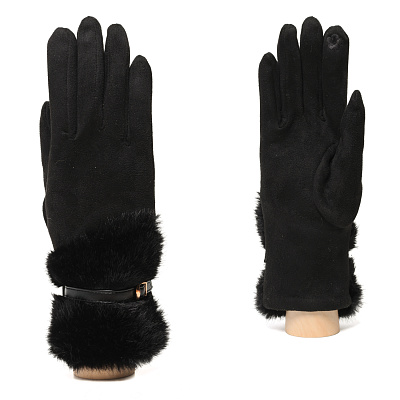 JNF13-2 FABRETTI Перчатки жен. 90% полиэстер/10% эластан