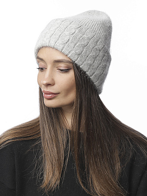 DLIF32-3 Fabretti Шапка женская 40% ангора, 20% вискоза, 40% полиэстер