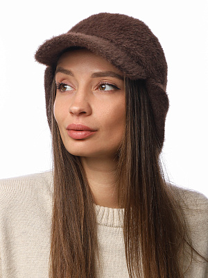 DX17-12 Fabretti Ушанка женская 50% нейлон, 50% полиэстер 