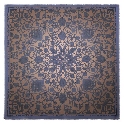 VFS1015-8 Платок жен. 18% шерсть, 82% модал  110x110 FABRETTI