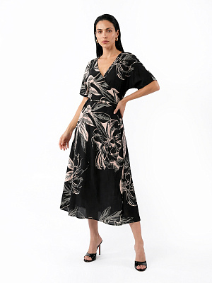 NBDS92-2P FABRETTI Платье женское 60% район, 40% вискоза