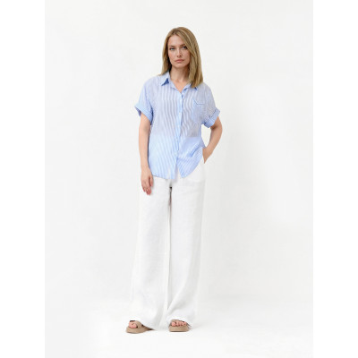 NLTR79-1 FABRETTI Брюки женские 100% лен