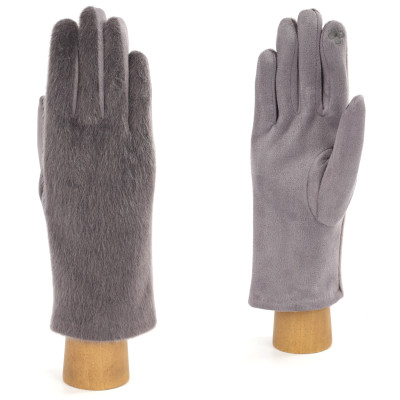 JRF4-9 FABRETTI Перчатки жен. 100% полиэстер, 90% полиэстер/10% эластан