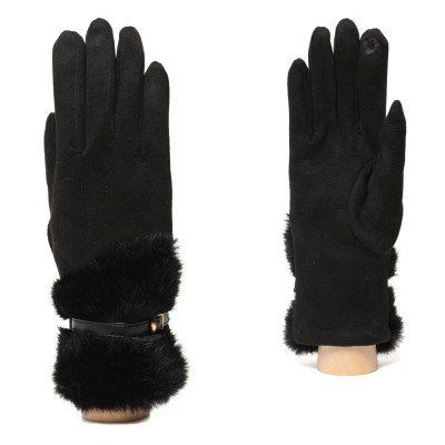 JNF13-2 FABRETTI Перчатки жен. 90% полиэстер/10% эластан