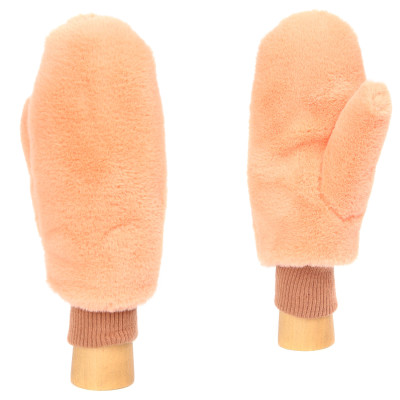 JDF32-33 FABRETTI Рукавицы жен. искусственный мех 100% полиэстер