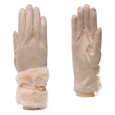 JNF13-13 FABRETTI Перчатки жен. 90% полиэстер/10% эластан