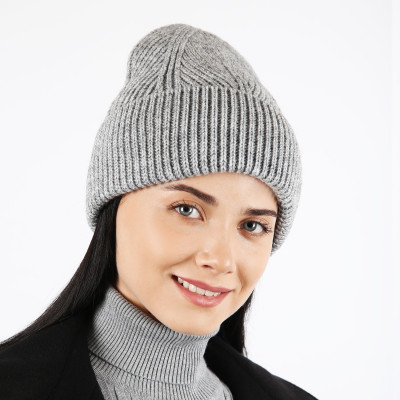 ST2151-3 Шапка жен. 50%шерсть/50%акрил разм.57 FABRETTI