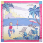 VFI0018-5 Платок жен. 100% полиэстер 70x70 FABRETTI